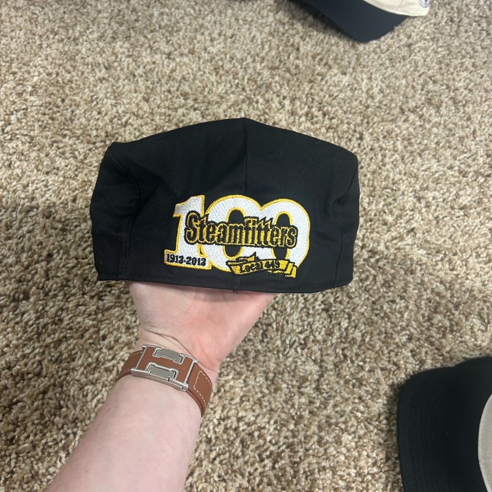 100th Anniversary Black Work Cap
